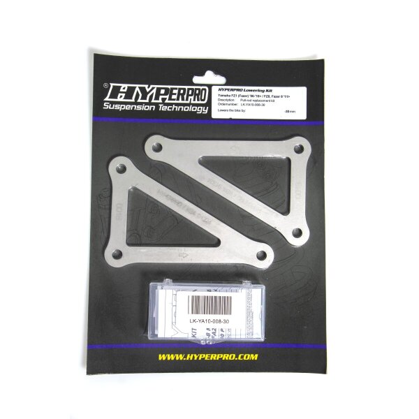 HYPERPRO Tieferlegungssatz mit Umlenksystem – LOW KIT -30MM YAM FZ 8