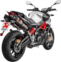 Akrapovic silenciador trasero TI SHIVER 900