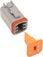 PLUG-DEUTSCH-GREY-6-PIN