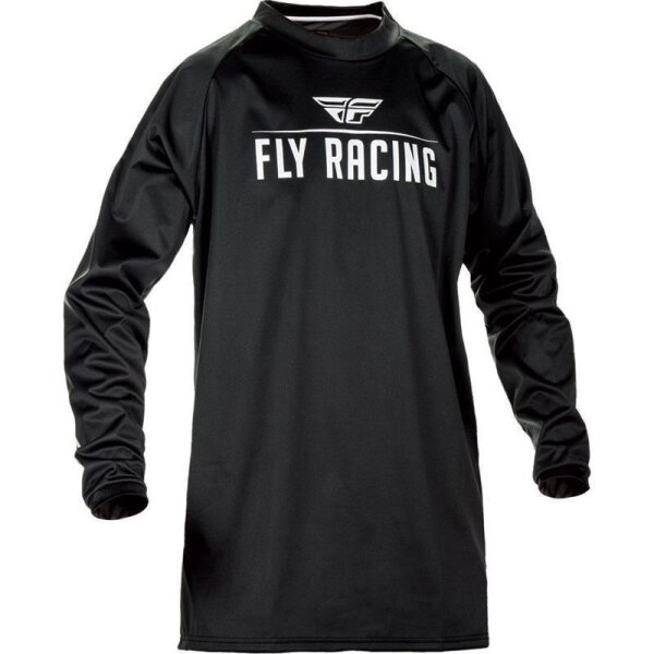 Fly Racing Hemd Windproof schwarz-grau