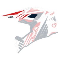 Oneal Ersatzvisier 2SRS Helm SPYDE 2.0 weiss/blau/rot