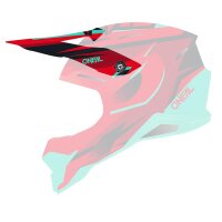 Oneal Ersatzvisier 3SRS Helm RIFF 2.0 rot/blaugrün