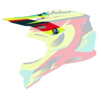 Oneal Ersatzvisier 3SRS Helm RIFF 2.0 rot/neon gelb