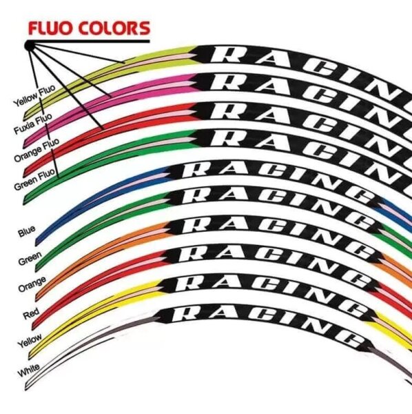 Pro Grip Ruban De Roue Prédécoupé Rouge
