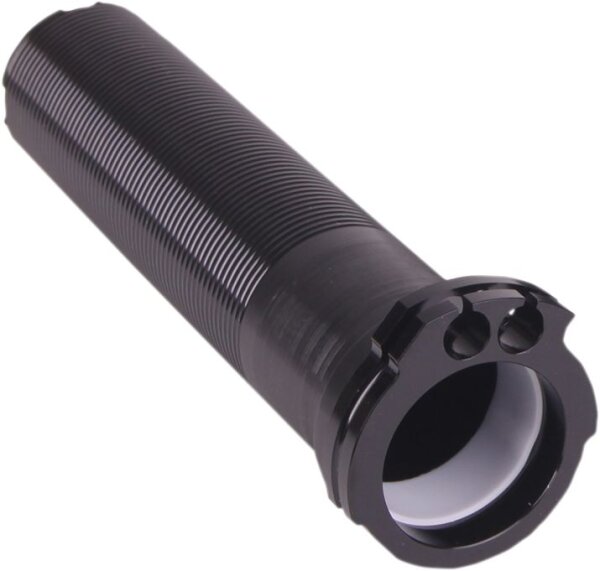 ODI Fusion Gasgriffhülse Aluminium schwarz