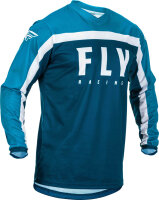 Fly Racing Hemd F-16 Kids navy-blau-weiß