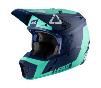 Leatt Helm GPX 3.5 türkis-blau