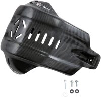 MOOSE RACING HARD-PARTS Skid Plate Carbon Fib Hon