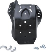 MOOSE RACING HARD-PARTS Skid Plate Carbn Fib Husq