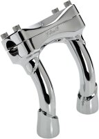 BILTWELL Risers Murdock Pb 6" Chr