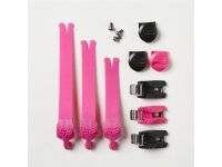Fox Wmn Comp Strap/Bkl/Pass Buckle [Blk/Pnk]