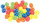 Cliquet à rayons, couleur Sort I.Blister A 36 pcs.