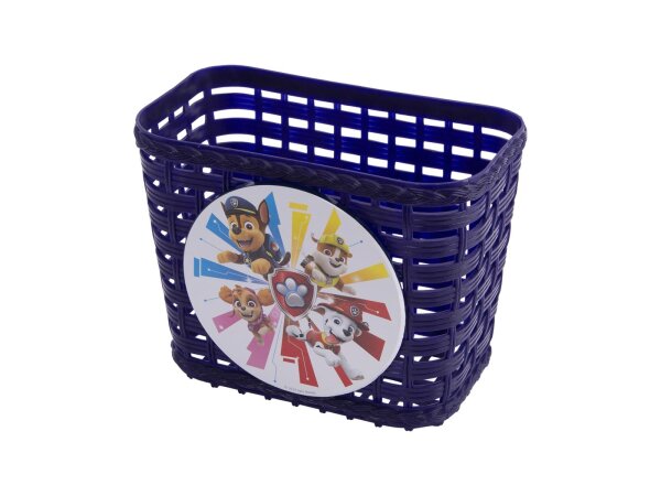 Bike fashion childrens basket bike fashion paw patrol plastic