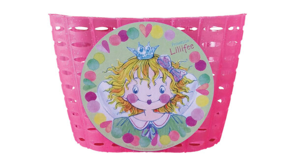 Koszyk dziecięcy Bike Fashion Princess Li Lifee plastikowy