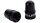 Fasi Fasi valve cap couple black, for AV