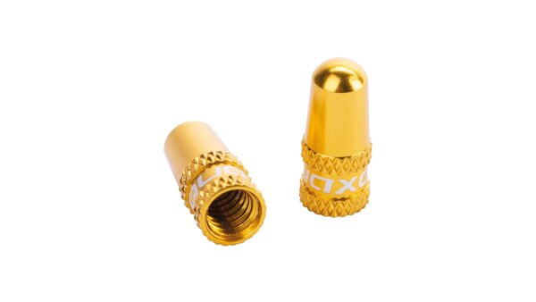 Fasi Fasi Paire de capuchons de valve or, pour Sv