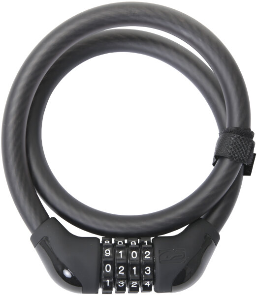 CONTEC Zahlen-Kabelschloss "PowerLoc" – Ø 15 mm, 85 cm, Sicherheitsstufe 6