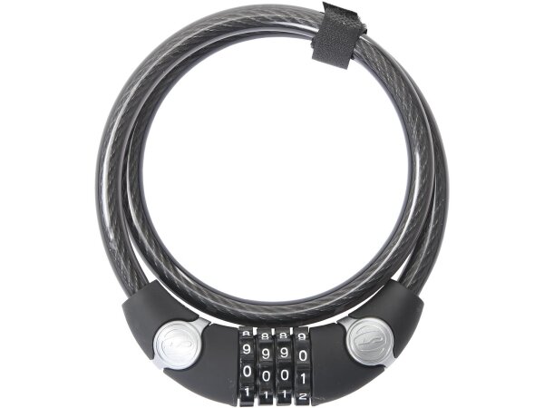 Contec Ct Zahl.Kab.Schl. Ecoloc 12 Mm X 85 Cm, Schwarz