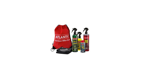 Atlantic Fahrradpflege- Set 4-Teilig