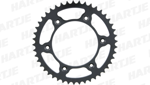 Esjot Kettenrad 520 51Z Stahl Schwarz Superlight