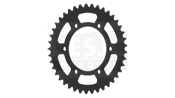 Esjot Kettenrad 520 44Z Stahl Schwarz