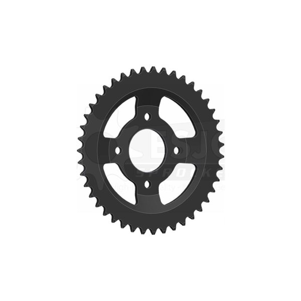 Esjot Kettenrad 520 43 Stahl Schwarz