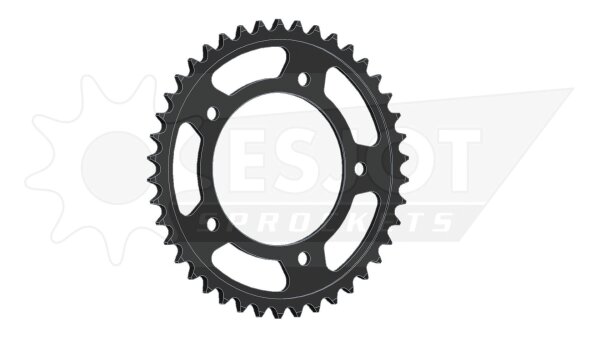 Esjot Kettenrad 525 41Z Stahl Schwarz