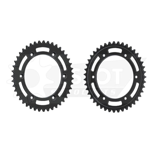 Esjot Kettenrad 525 43Z Stahl Schwarz