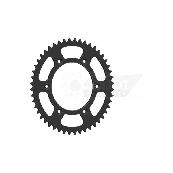 Esjot Kettenrad 520 52Z Stahl Schwarz