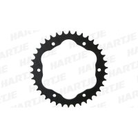 Afam Kettenrad Afam 520 38Z Stahl Schwarz F.Pcd