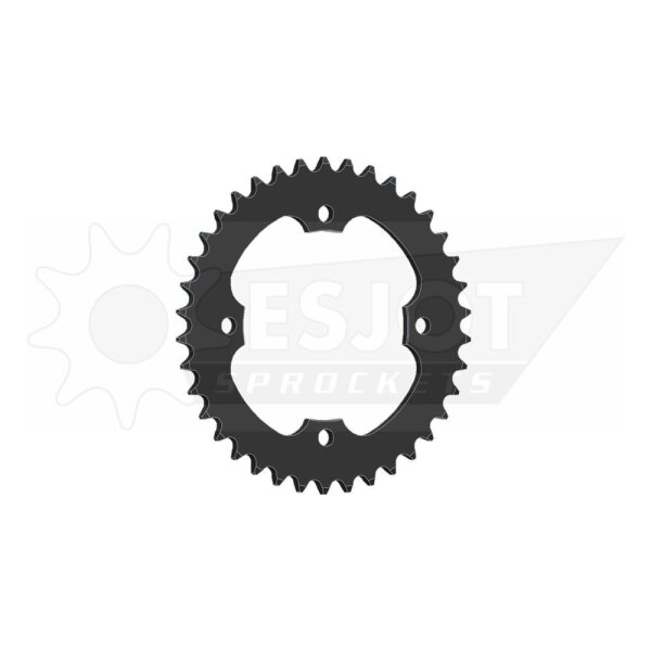Esjot Kettenrad 520 36Z Stahl Schwarz