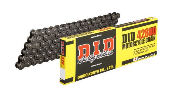 DID Kette 428 Hd 130 C Grau/Grau Offen