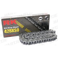 RK Kette 428 Xso 126 N Grau/Grau Offen
