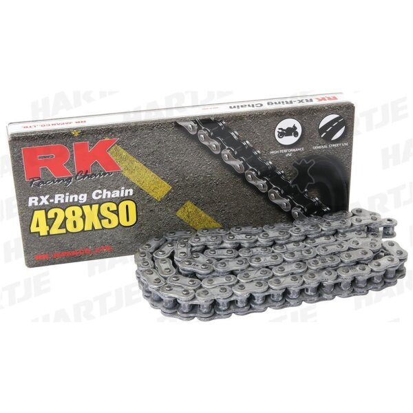 RK Kette 428 Xso 134 N Grau/Grau Offen