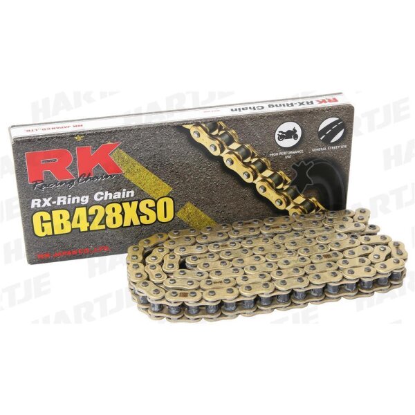 RK Kette 428 Xso 134 C Gold/Gold Offen