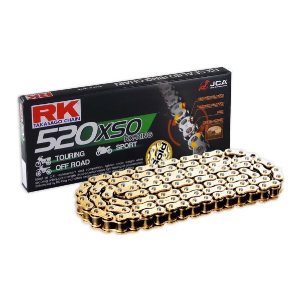 RK Kette 520 Xso 94 N Gold/Gold Offen