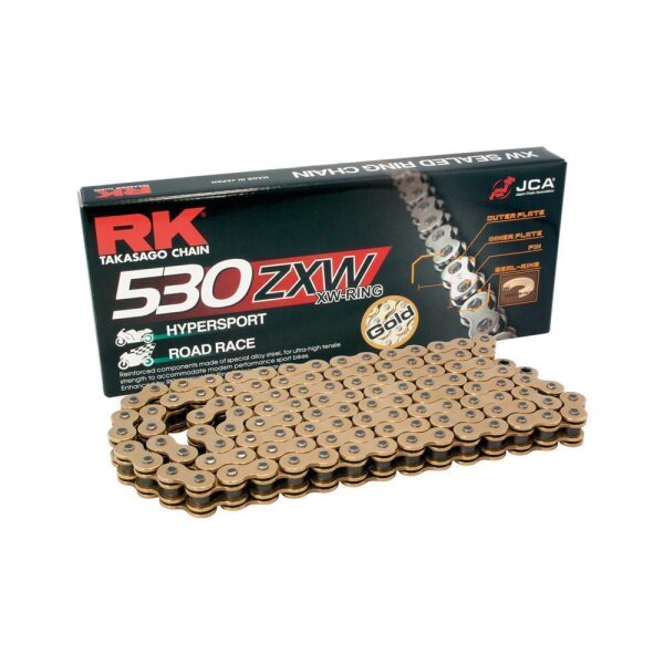 RK Kette 530 Zxw 108 N Gold/Gold Offen