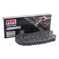 RK Kette 428 Kro 122 N Grau/Grau Offen