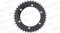 RK Kettenrad 530 38Z Stahl Schwarz