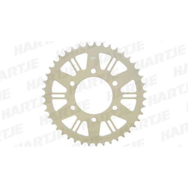 RK Kettenrad 520 41Z Alu Gold Matt Hart Anod.