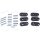 Spec-X Distanzelemente Spec-X Verkl Spgl Schwarz