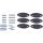 Spec-X Distanzelemente Spec-X Verkl Spgl Schwarz