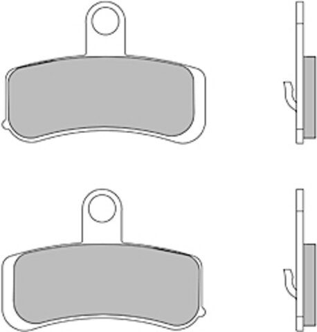 Brembo Bremsbelag Brembo Sa 07Hd15Sa Sinter