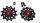 Campagnolo Schaltrollen-Set Campa Sr 12S 8,0 Mm