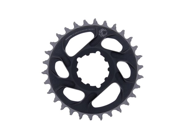 SRAM Kettenblatt Sram X-Sync2 30 Z. 6Mm Off Alu Grau