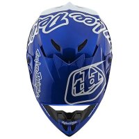 TLD GP Silhouette Motocross Helm Navy/Weiß