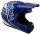 TLD GP Silhouette Motocross Helm Navy/Weiß