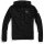100% Hoodie Zip Regent Schwarz