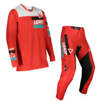 Leatt Moto 3.5 Ride Kit Junior Uni rot