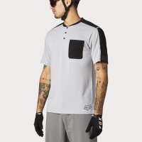 Fox Ranger Dr Ss Jersey Henley [Stl Gry]
